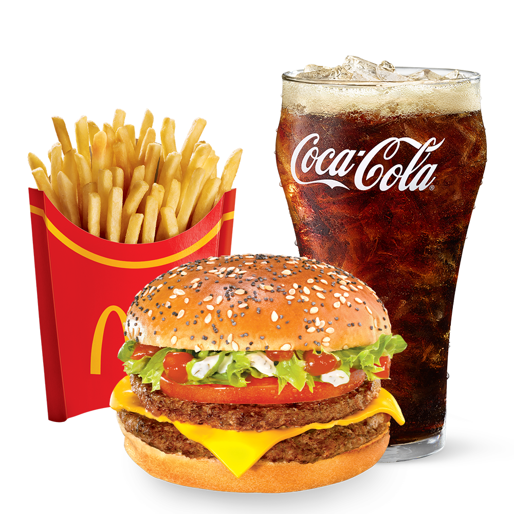 Menu McDonald's Antilles : Menu Maxi Best Of Double McFirst™ Boeuf